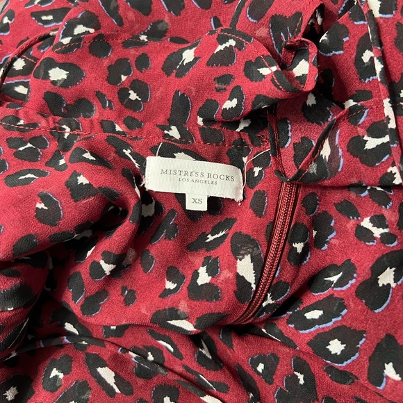 Leopard Ruffle Dress - Picture 14 of 14